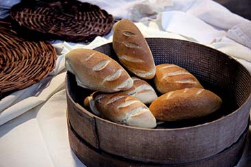 panino Topino del forno il Granaio Antico a Teramo